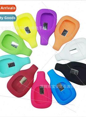 适用fitbit ZIP silicone sleeve fitbit ZIP steel clip clasp A
