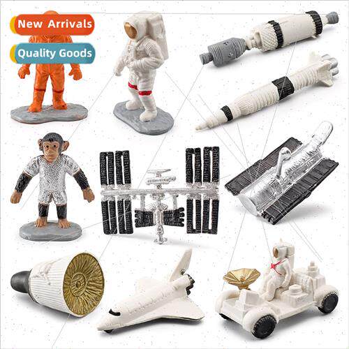 Aerospace Space Rocket Pilot Solid Model Static Desktop Deco