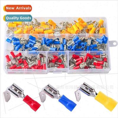 140pcs Chamfered Hook Insertion Reed Terminal Set Insulated