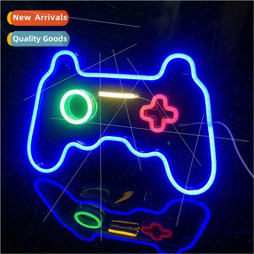 New Gamepad Backplate LED Creative Neon Game Ambience Decora