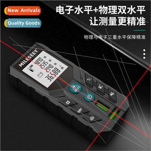 Laser distance meter handheld infrared measuring tape electr