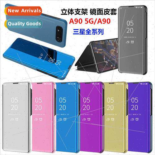 适用Samsung A905G Phone Case StA71 Mirror A82 Leather Case A