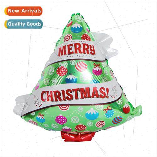 68x66cm New Candy Christmas Tree Aluminum Film Balloon Mall