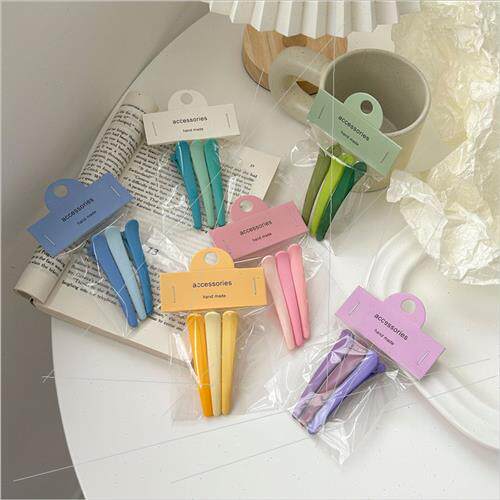 Candy color -trace hair clips ehead broken hair bangs clip w