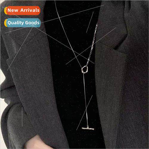 lver splicing chain OT buckle necklace women fall winter nic