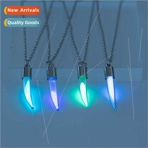 Halloween Glow-in-the-Dark Chili Pepper Collarbone Chain Acc