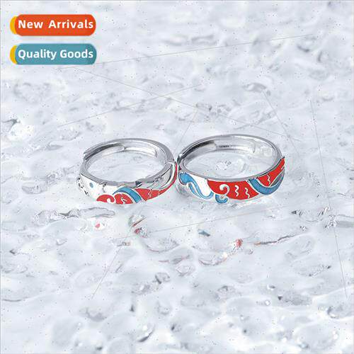Koi couple ring men women a pair ring nd 2 in 1 rest life ha