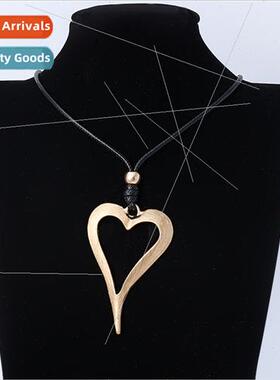 New necklace Europe retro love fashion simple hundred matchi