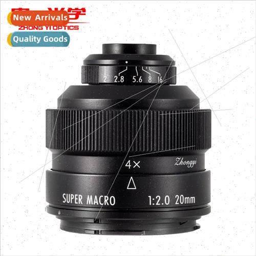 20MM F2.0 4:1x Macro Lens适用Canon Nikon Sony DSLR Panasonic