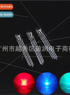 F5 5mm Full Color Transparent Common Yin Common Yang Quadrup