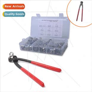 Combination 100pcs-10 sizes Stainless single lug clamps clam