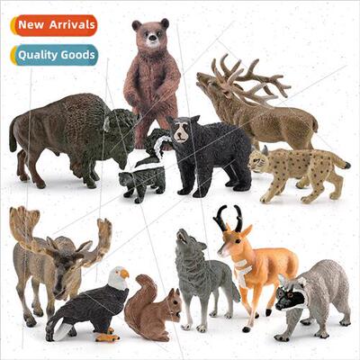lynx male moose brown bear black bear squirrel horse deer bi