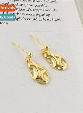 2020 new sex creative s925 silver earrings female Europe met