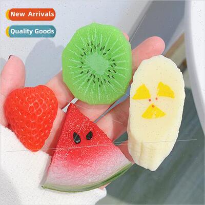 Food fru strawberry duckbill clip 2023 new hair clips waterm