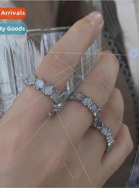 Ring female ins tide niche high grade sweet cool index finge