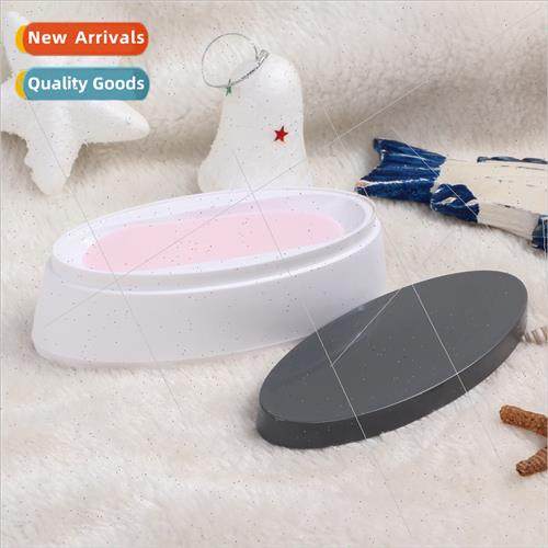 French Nail Container Crystal Powder Container Nail Art Mode