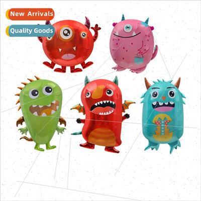 Alien Balloon Alien Virus Shape Balloon Aluminum Monster Chi