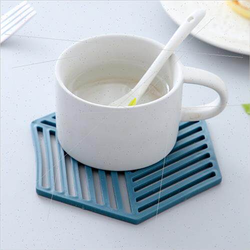 Household hollow tea coaster -slip placemat heat pad -slip h