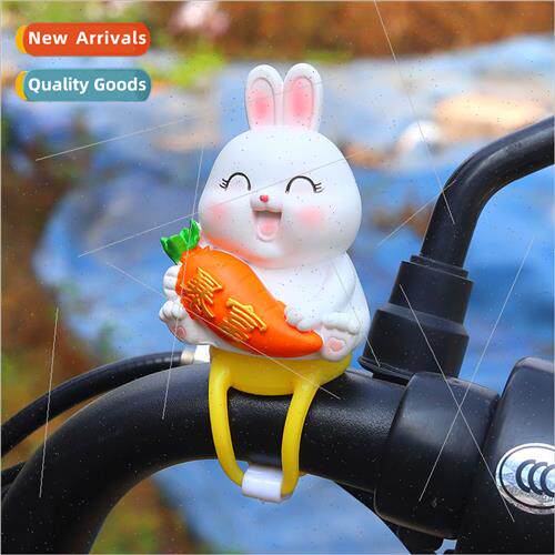 Cute rabb yellow duck car ornaments electric car battery mot