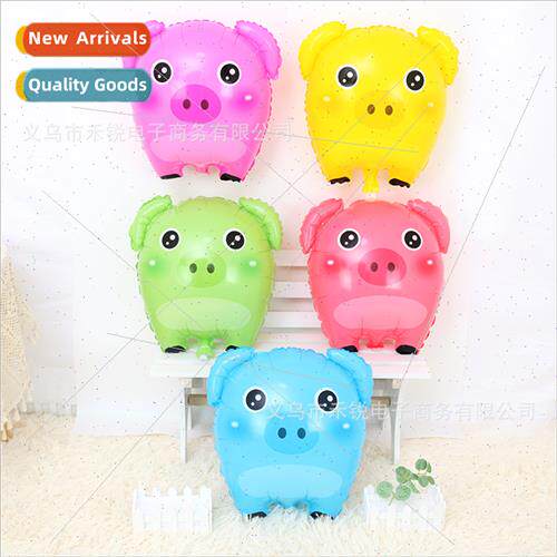 Cartoon new light film balloon doo-doo pig floating air ball
