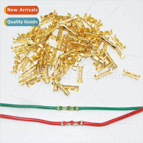 100pcs Connectors Ring Tip U Shape Wiring Copper Connection
