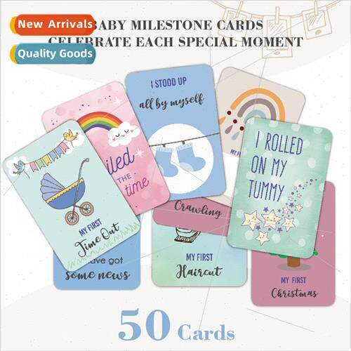 New Baby Milestone Cards Baby Milestone Cards Stickers 50 Ba
