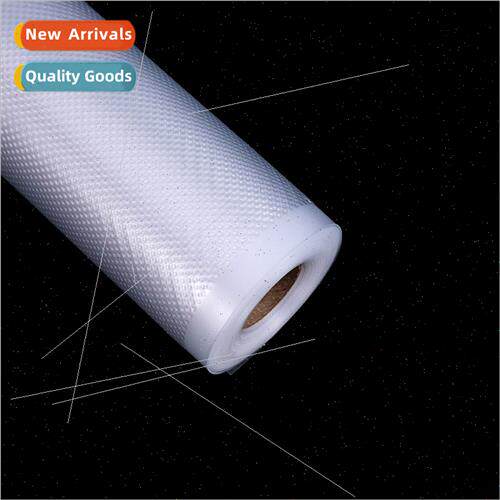 Transparent roll bag embossed vacuum bag food packaging bag