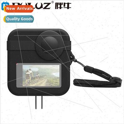 GoPro Max Bare Bones licone Protective Cover wh Lens Cap Cov