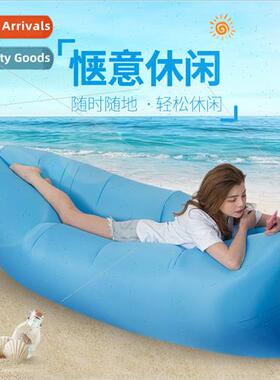 Outdoor Pocket Inflatable Sleeping Bag Sofa Portable Air Laz
