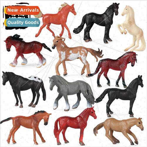 Wildlife model children toys thousands horses ranch farm pon
