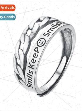 Combination Stacking Wear Polaroid Ring Men Model Vintage Ag