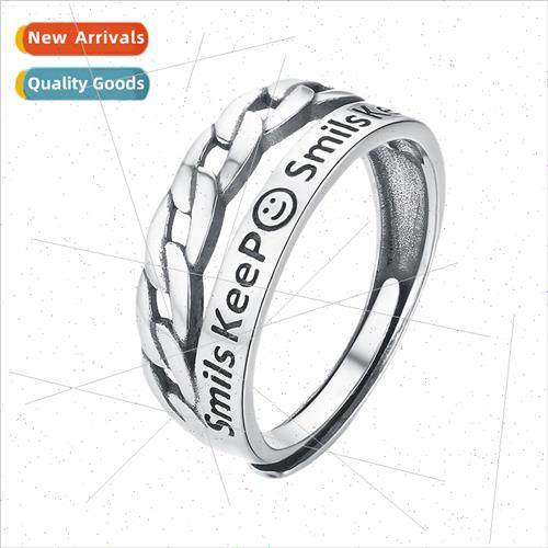 Combination Stacking Wear Polaroid Ring Men Model Vintage Ag