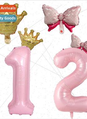 Party Decoration New Mini Small Crown Balloon Party Crown Nu