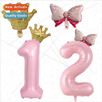 Party Decoration New Mini Small Crown Balloon Party Crown Nu