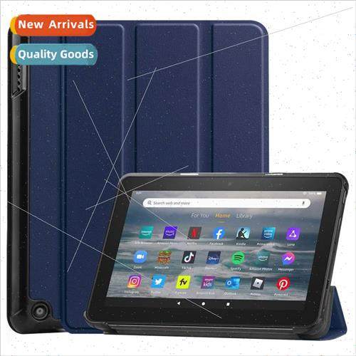 适用Fire 7 2022 Tablet Case Tri-fold Slim Drop-proCast Case