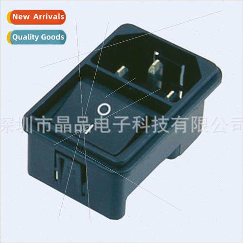 AC power socket AC214A 2-in-1 socket with switch Socket适用p