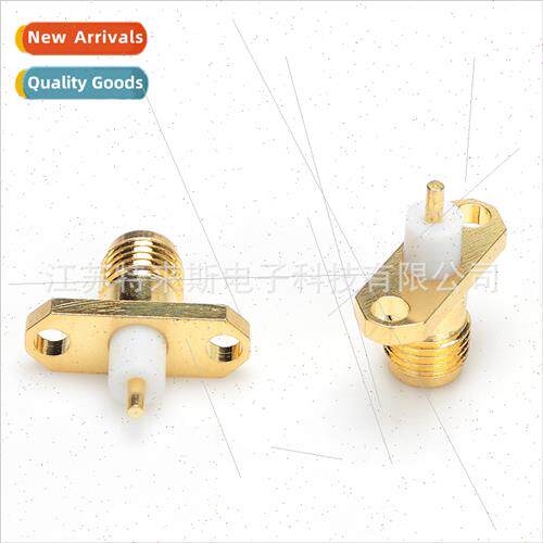 SMA-KFD-4 diamond wh flange holder HF coaxial connector ante