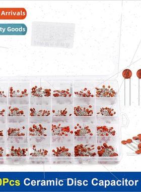 960PCS Ceramic Capacors Boxed 24 zes 40pcs Each 960pcs Ceram