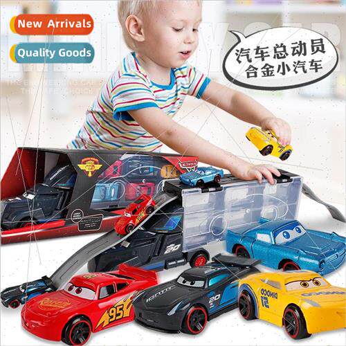 Car model simulation children toy car portable inertia tract