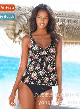 Swimsu 2019 New Women Europe Sexy Belly Covering Polka Dot P