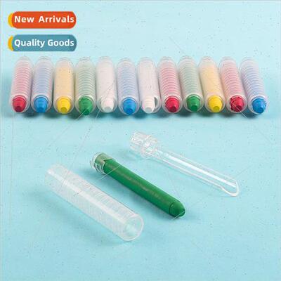 Water-soluble chalk clip Non-dirty plastic PP chalk sets Chi