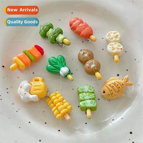 Children new creative quirky hairpin cute girls simulation f