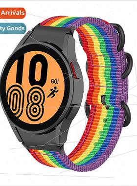 适用samsung galaxy watch 6 nylon strap watch5 pro watch canv