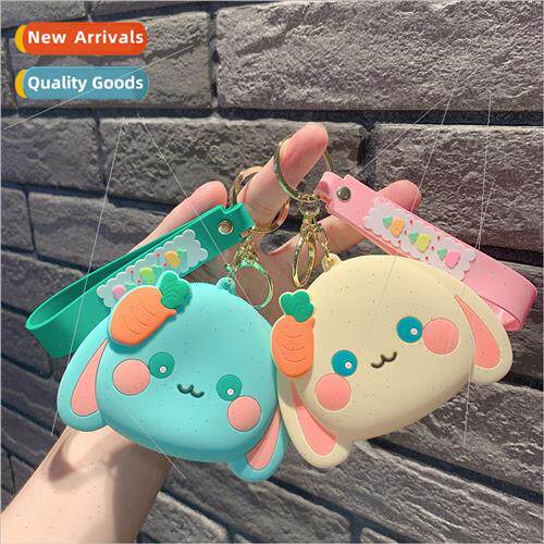 Radish yugui dog coin purse pendant cartoon couple car ring