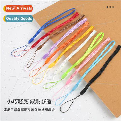 Two-color cell phone rope nylon whe black handmade diy bag j