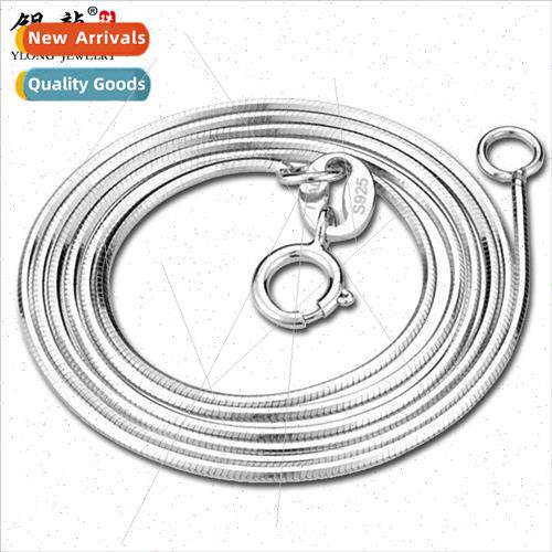 s925 silver jewelry 18 inch collarbone necklace sub necklace
