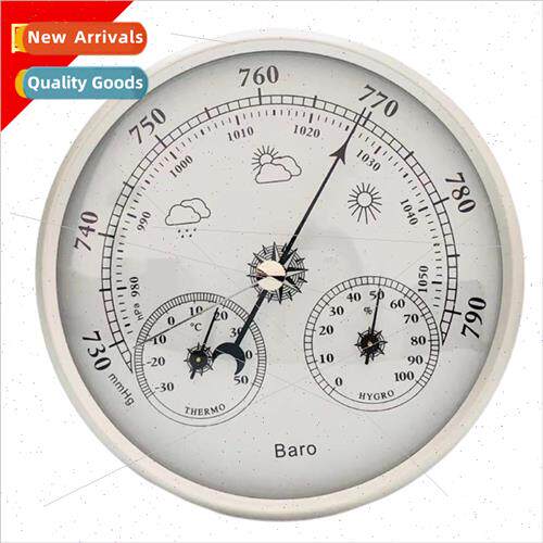 New 130MM 3-in-1 Weather  Thermometer Hygrometer Barometer M