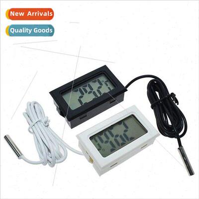 Electronic thermometer wh waterproprobe to measure temperatu