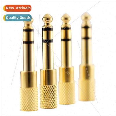 Audio 6.5 to 3.5 Adapter Microphone Mic Headset 3.5mm Female