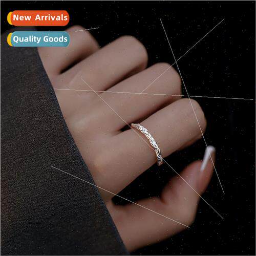 Twisted Rope Braided Ring Vintage ne Wrap Index Ring mple Tw